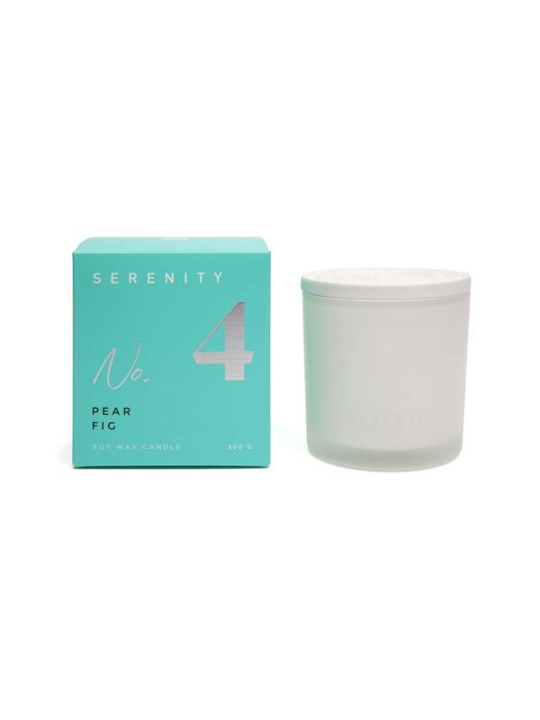 serenity candle number 4 pear and fig