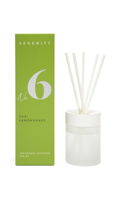 serenity diffuser number 6 thai lemongrass