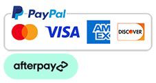 PayPal and Credit Cards - logos