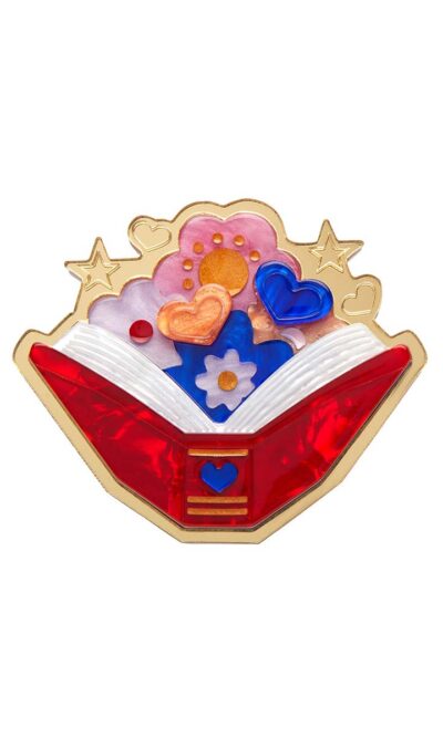 the book of love brooch