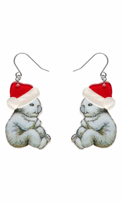 Mr. & Mrs. Bear Drop Earrings